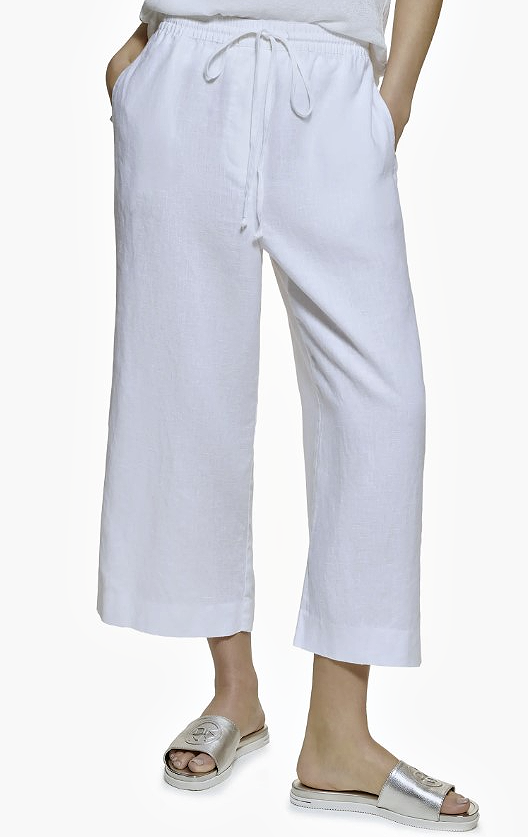 Best White Linen Pants for Women: Versatile and Airy for a Beach Vacay